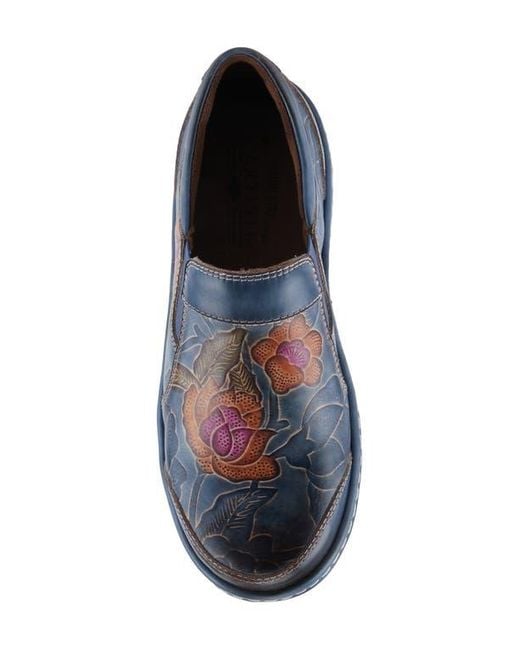 Spring Step Blue Annawan Loafer