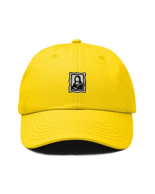 Alix Yellow Frame Dad Cap