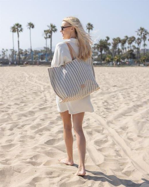 Graf & Lantz Natural Hana Canvas Boat Bag