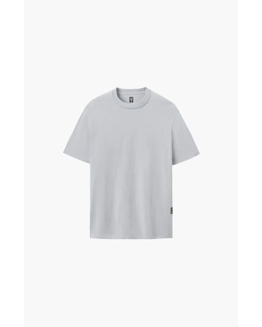 ASRV Gray Supima Essential Tee for men