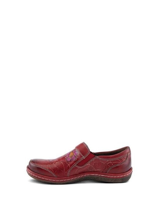 Spring Step Red Annawan Loafer