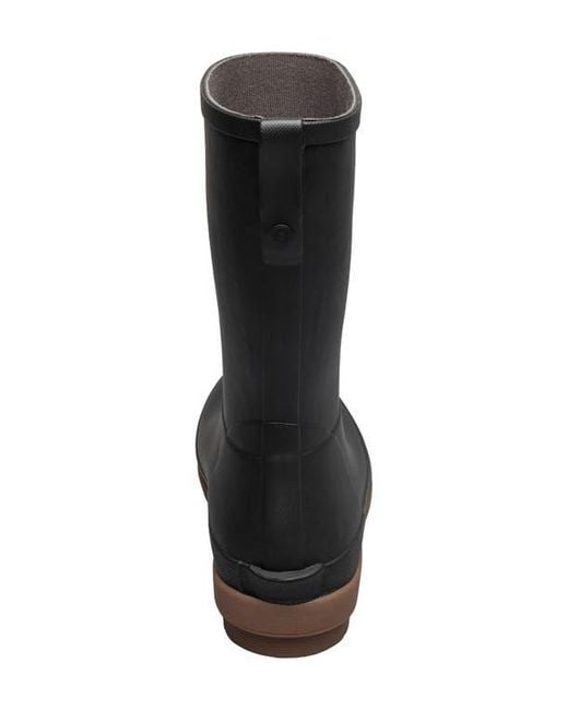 Bogs Black Amanda Ii Waterproof Rain Boot