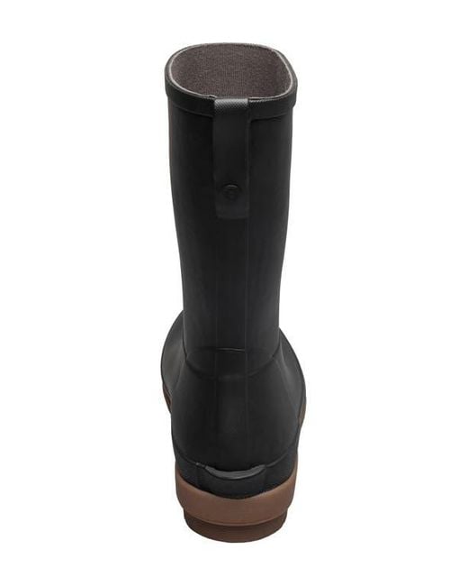 Bogs Black Amanda Ii Waterproof Rain Boot