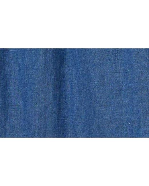 Marine Layer Blue Bea Charm Midi Skirt