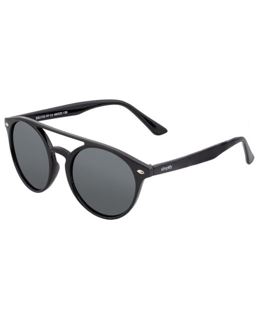 Simplify Black Finley Polarized Sunglasses
