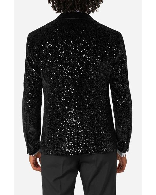 Opposuits Black Sequin Dinner Jacket for men