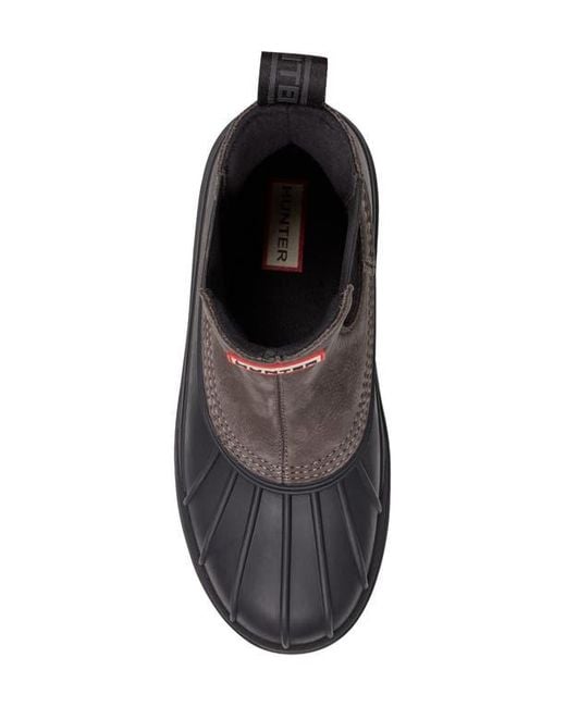 Hunter Brown Suffolk Waterproof Insulated Boot for men