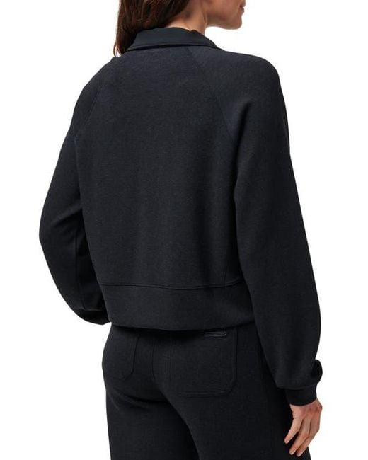 Travis Mathew Black Delightful Half Zip Pullover