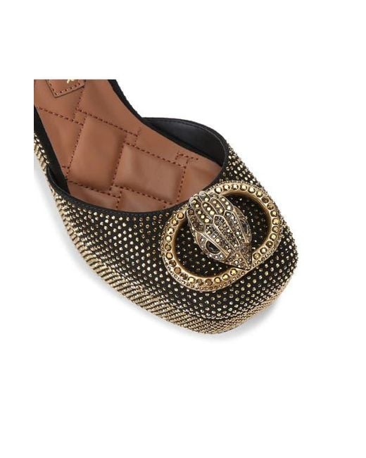 Kurt Geiger White Chelsea Ankle Strap Platform Pump