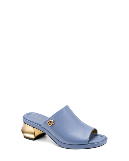 Donna Karan Blue Tinley Slide Sandal