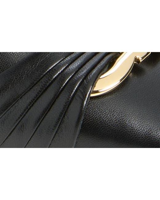 Ferragamo Black Tillya Square Toe Pump