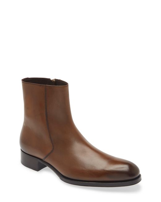 Tom Ford Brown Edgar Ankle Boot for men