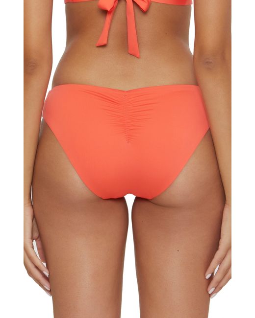 Becca Red Color Code Adela Bikini Bottoms