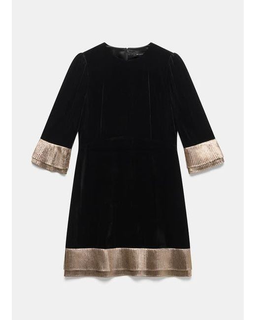 chinese dress ladies Lace and Velvet Mini Dress by PatBO – Cattivo main image 1