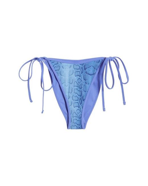 PacSun Blue Corinne Side Tie Bikini Bottoms