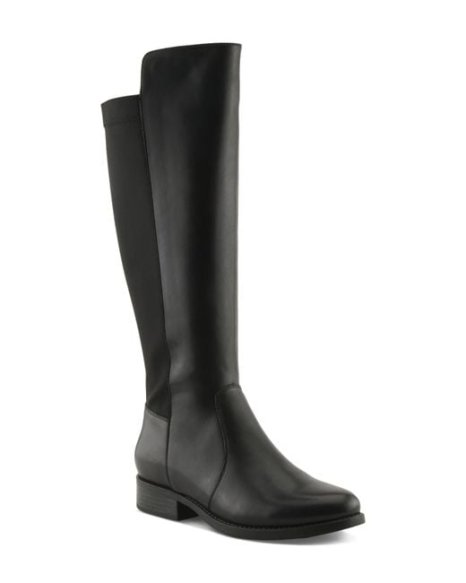 Spring Step Black Zaya Knee High Boot