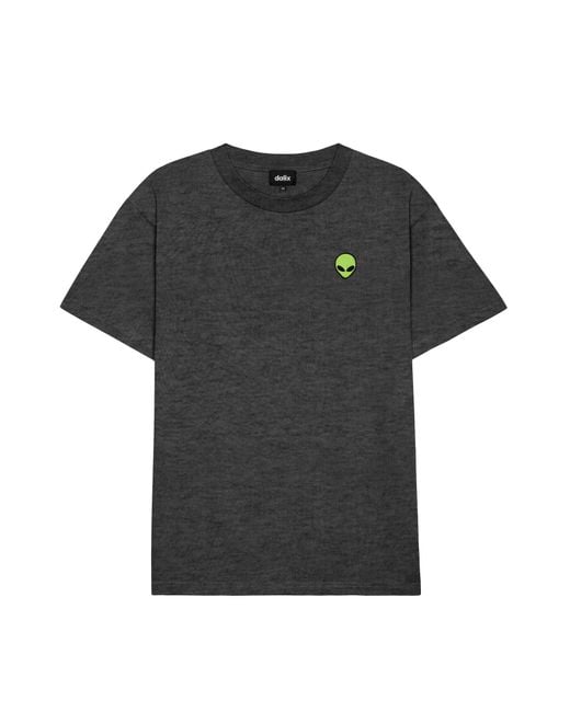 Alix Black Alien Heavyweight Tee for men