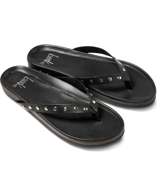 Beek Black Tringa Flip Flop