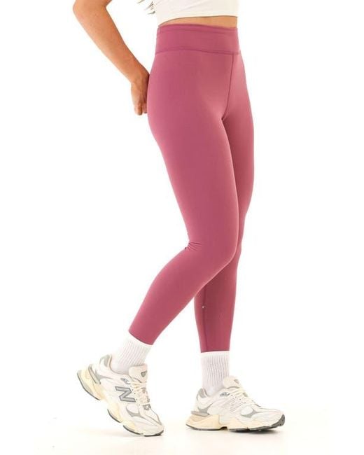 Threads For Thought Red Elena High Waist 7/8 Leggings