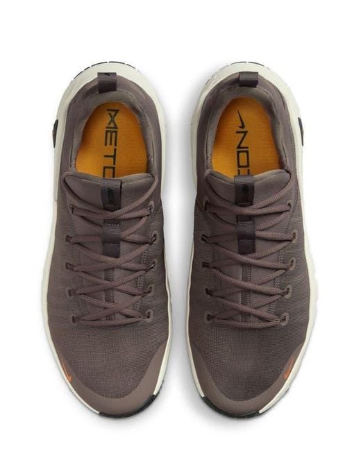 Nike Brown Free Metcon 6 Training Shoe for men