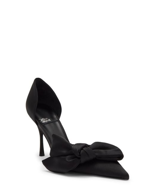 Jeffrey Campbell Black Tiff Pointed Toe Pump