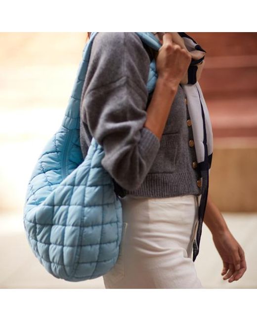 Youzey Blue Cloud 9 Puffer Bag