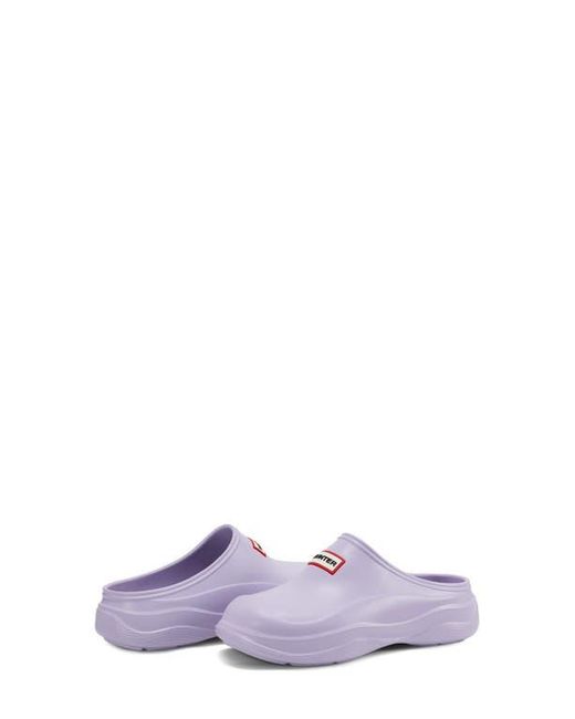 Hunter Purple Elena Water Resistant Clog
