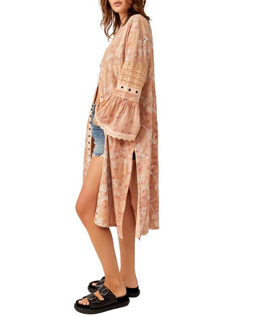 Free People Multicolor On The Road Duster