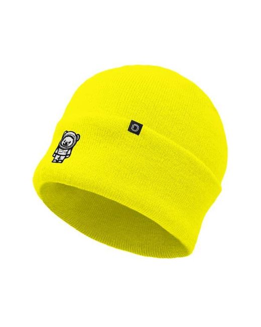 Alix Yellow Ice Bear Beanie for men
