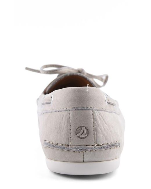 Sperry Top-Sider White Slim Boat Shoe