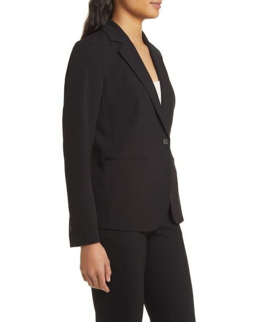 Anne Klein Black Mélange Jacket
