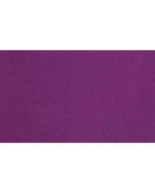 Foxcroft Purple Agnes Split Cuff Popover Blouse