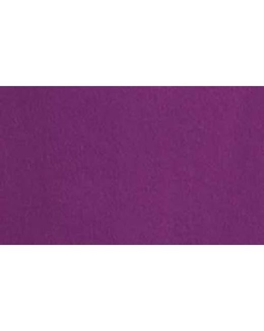 Foxcroft Purple Agnes Split Cuff Popover Blouse