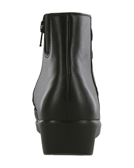 SAS Black Jade Zip Bootie