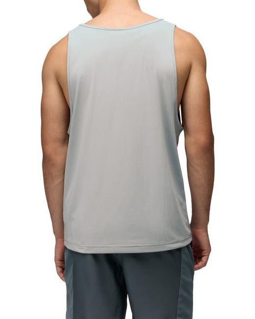Prana Gray Equalize Tank for men