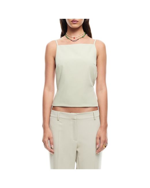 Lioness Green Horizon Open Tie Back Top