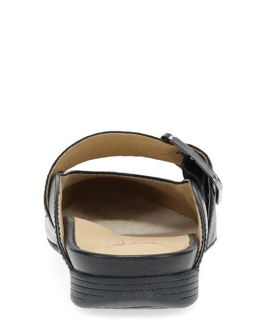 Dansko Black Lotus Mary Jane Mule