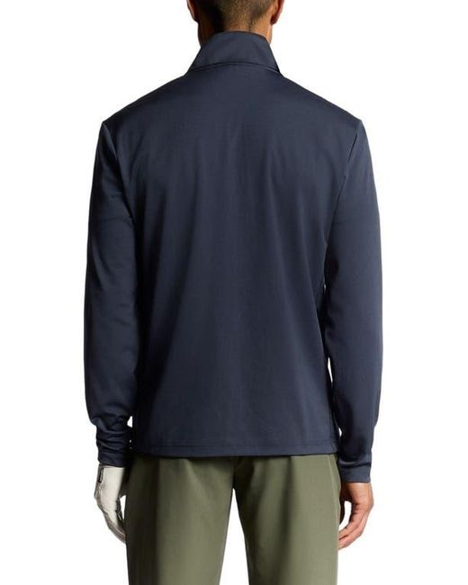 Lyle & Scott Blue Golf Course Midlayer for men
