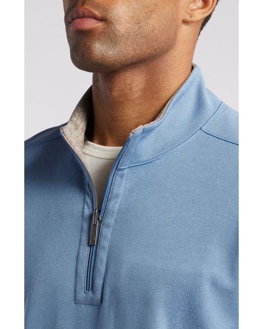 Johnston & Murphy Blue Xc4 Reversible Performance Pullover for men