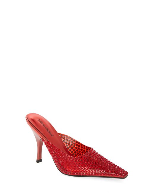 Jeffrey Campbell Red Romantique Pointed Toe Pump