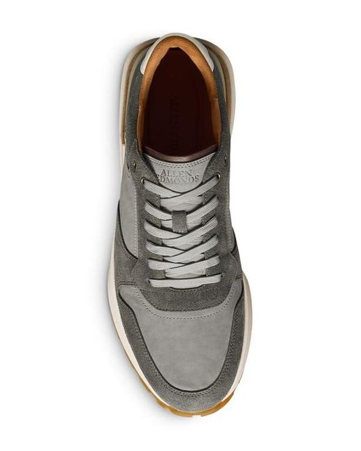 Allen Edmonds Gray Lionel Lace-Up Sneaker for men