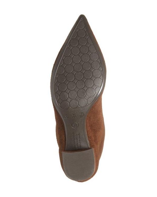 Chocolat Blu Brown Lynette Block Heel Bootie
