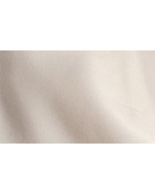 Mango White Stretch Silk Camisole