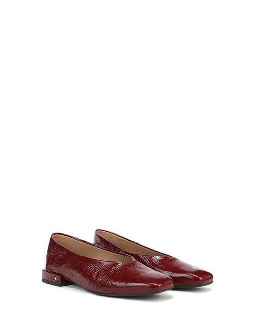 Sam Edelman Red Kasey Square Toe Pump