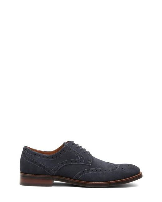 Gordon Rush Black Concord Wingtip Derby for men
