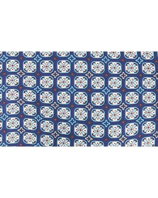 Halogen® Blue Geo Print Sleeveless Shell