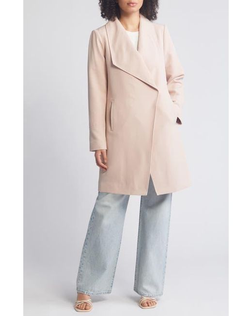 Sam Edelman Multicolor Drape Front Coat
