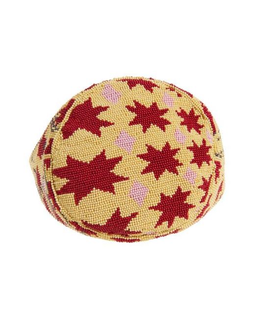 J.W. Anderson Yellow Mini Beaded Shopper Bag