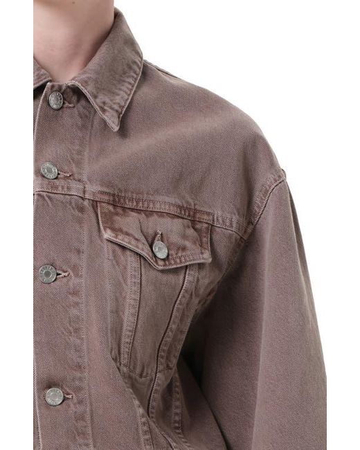 Agolde Brown Radley Jacket