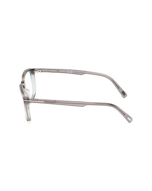 Tom Ford Multicolor 56Mm Square Light Blocking Glasses for men